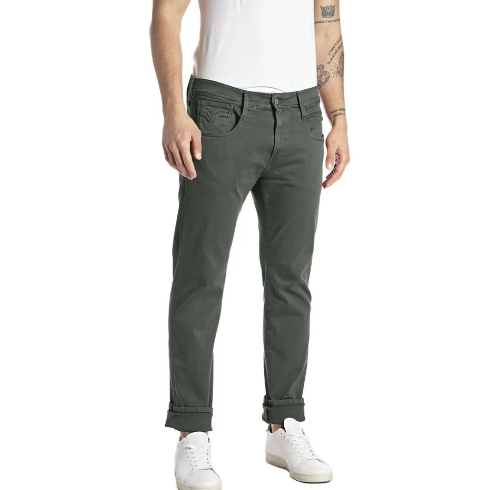 Jeans|Allt Under Nederdelar | Replay Anbass Slim Fit Jeans Herr