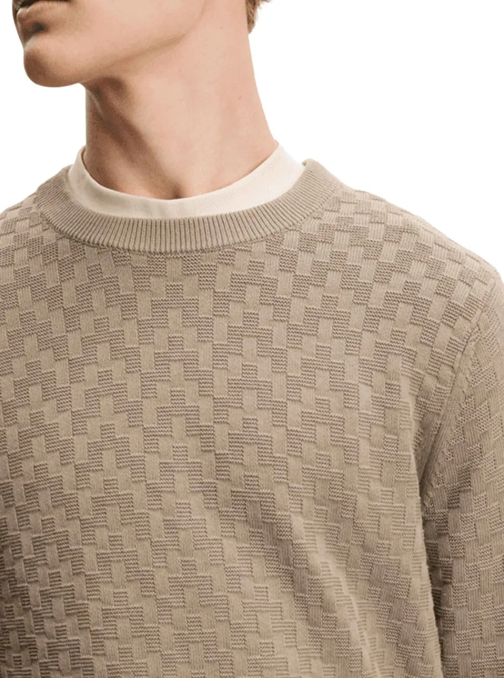 Tröjor|Allt Under Överdelar | J.Lindeberg Arthur Knit Org Cotton Herr