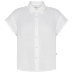 Allt Under Linnekläder|Linneskjortor & Linneblusar | Knowledge Cotton ATER fod up hort eeve inen hirt Da