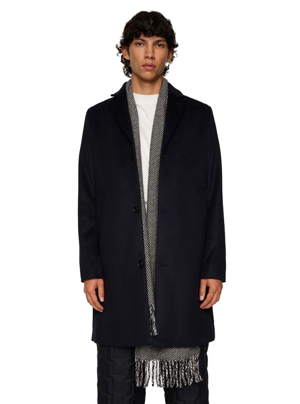 Discount J.Lindeberg August Melton Cashmere Coat herr