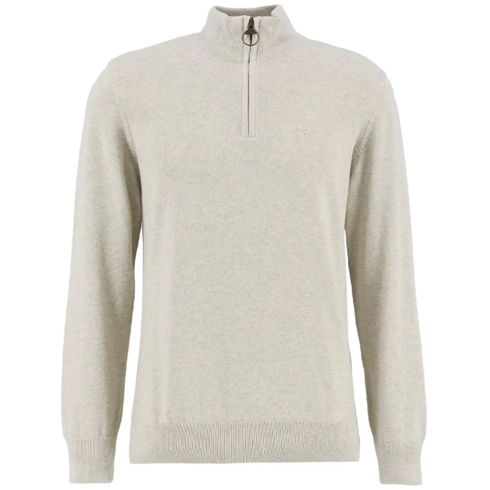 Online Barbour Cotton Half zip Herr