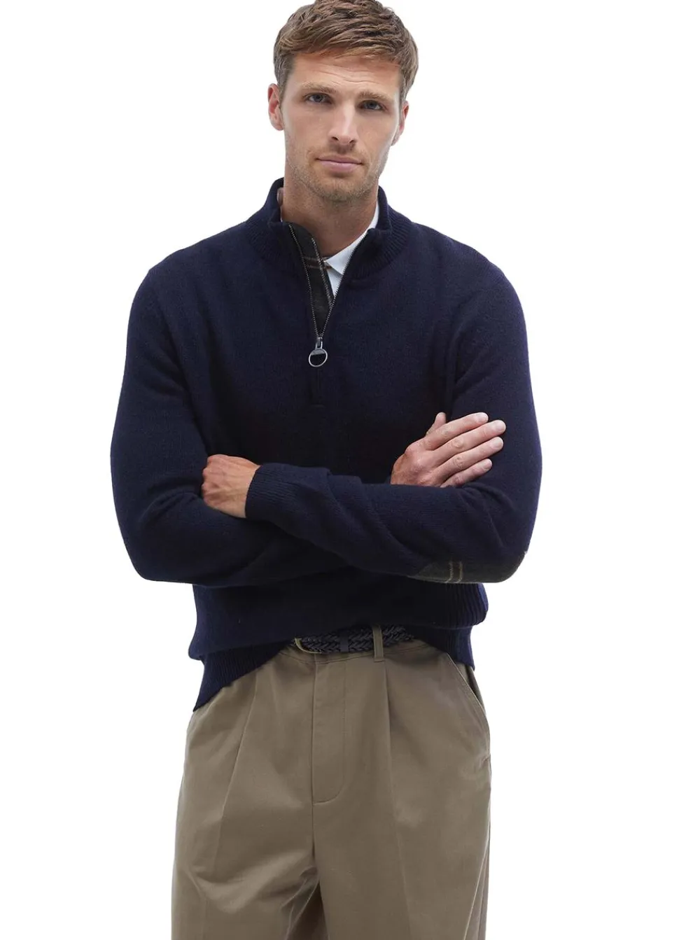 Sale Barbour Holden Half-Zip Jumper herr