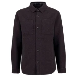 Outlet Barbour Marlow Tailored Wool Blend Overshirt herr