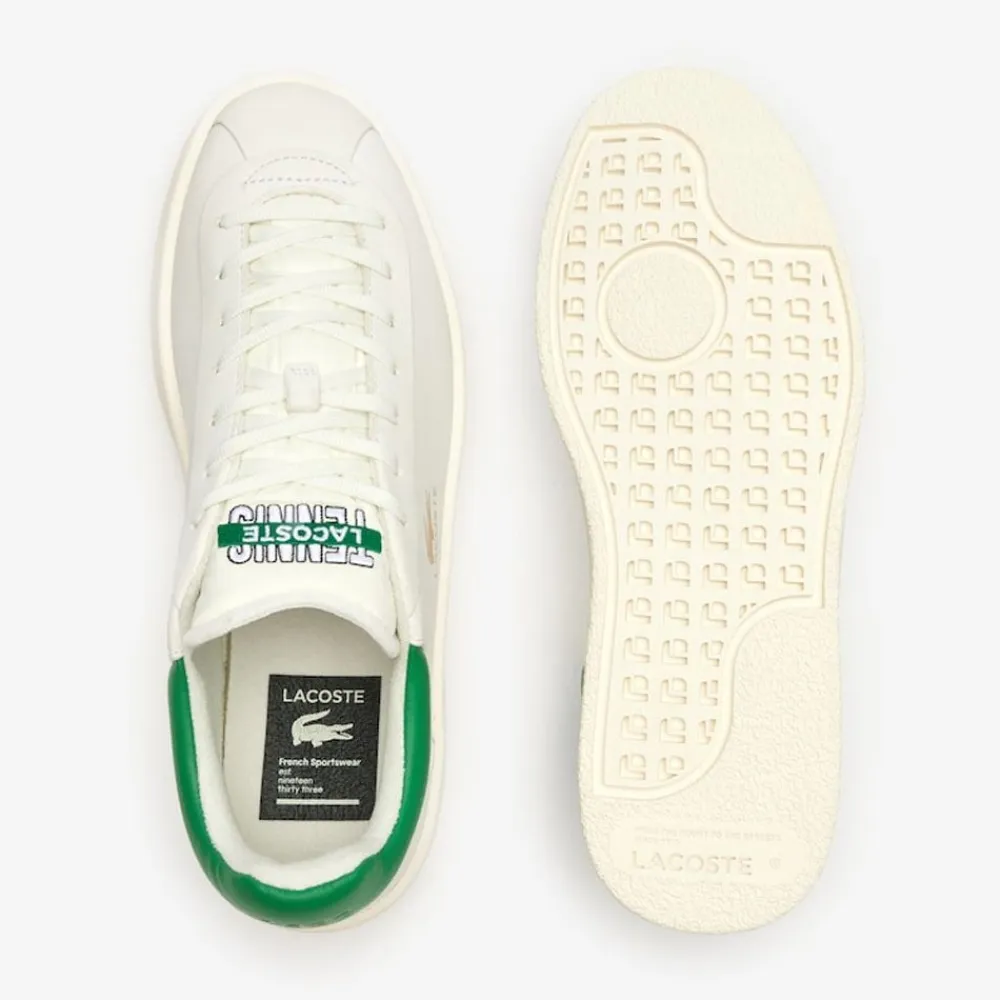 Allt Under Herrskor|Sneakers Herr | Lacoste Baseshot Premium Leather Trainers Herr