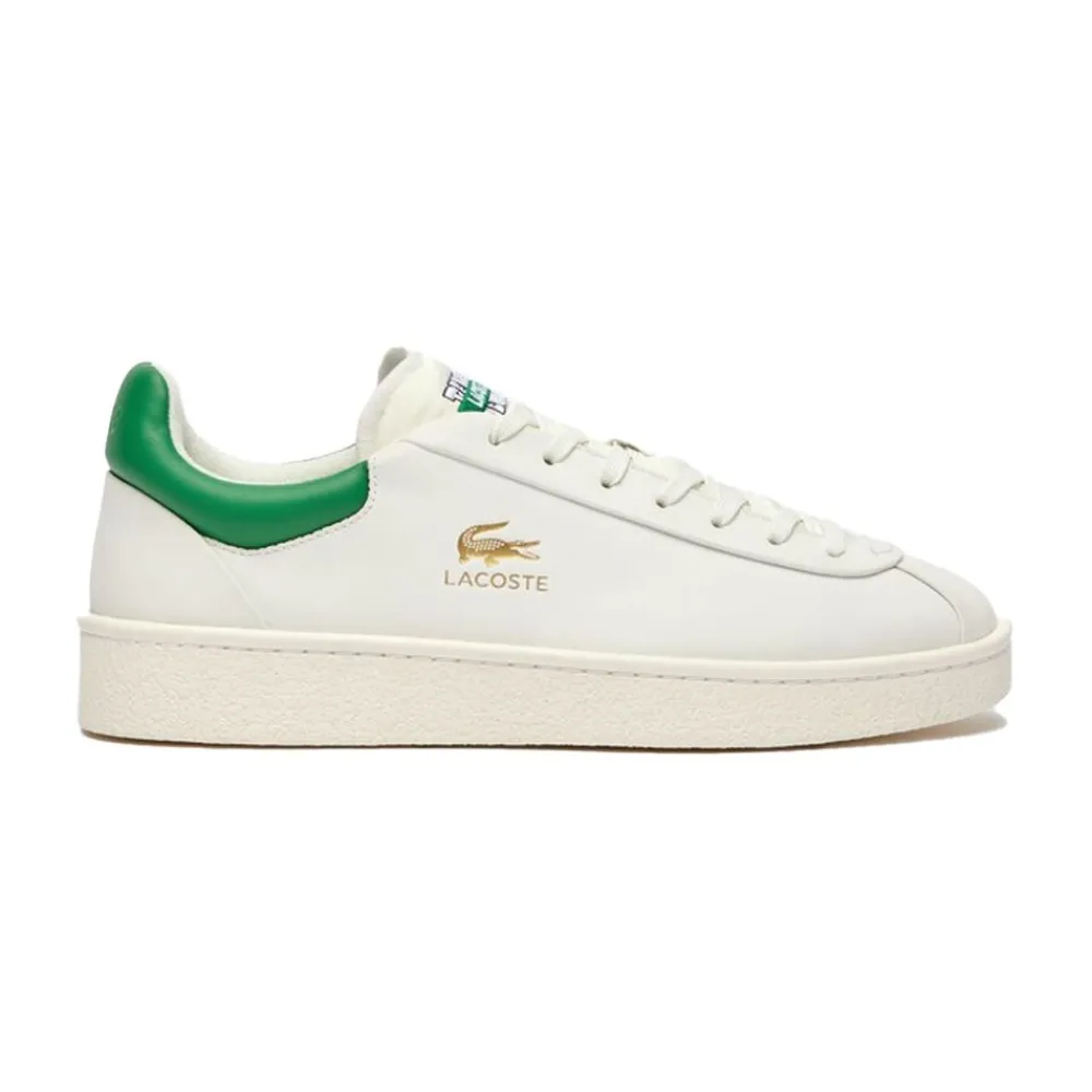 Allt Under Herrskor|Sneakers Herr | Lacoste Baseshot Premium Leather Trainers Herr
