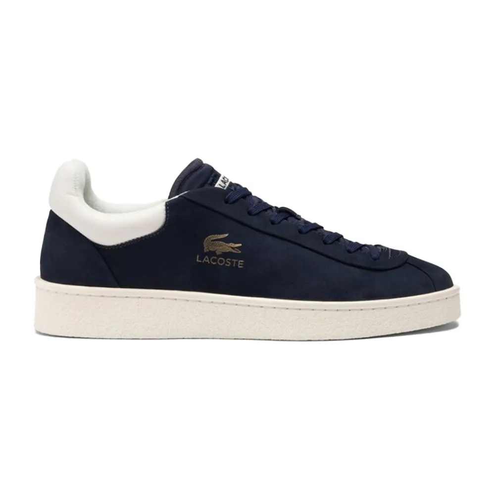 Lacoste Baseshot Premium Leather Trainers Herr