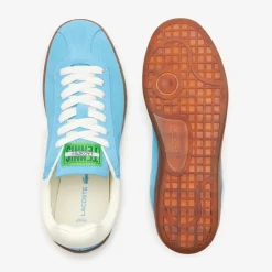 Outlet Lacoste Baseshot Suede Trainers Dam