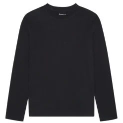 Allt Under Överdelar|T-Shirts & Linnen | Knowledge Cotton Baic pia cotton ong eeve t-hirt - GOT/Vegan