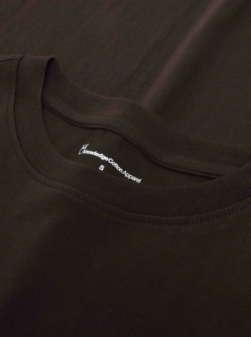 Allt Under Överdelar|T-Shirts & Linnen | Knowledge Cotton Baic pia cotton t-hirt - GOT/Vegan da