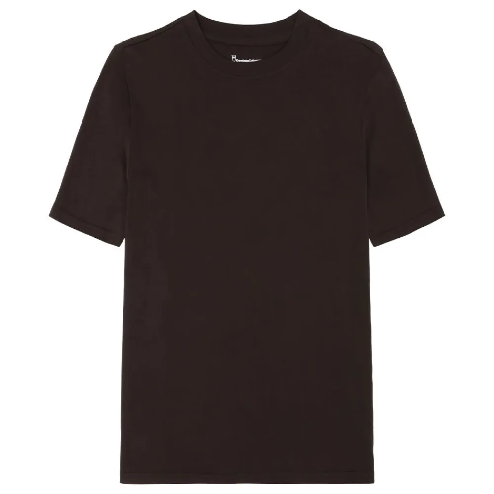 Allt Under Överdelar|T-Shirts & Linnen | Knowledge Cotton Baic pia cotton t-hirt - GOT/Vegan da
