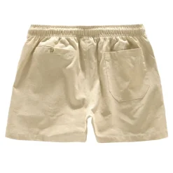 Shorts|Allt Under Nederdelar | OAS Beige Linen Shorts Herr