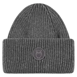 Accessoarer|Accessoarer | Knowledge Cotton Big rib beanie - RWS