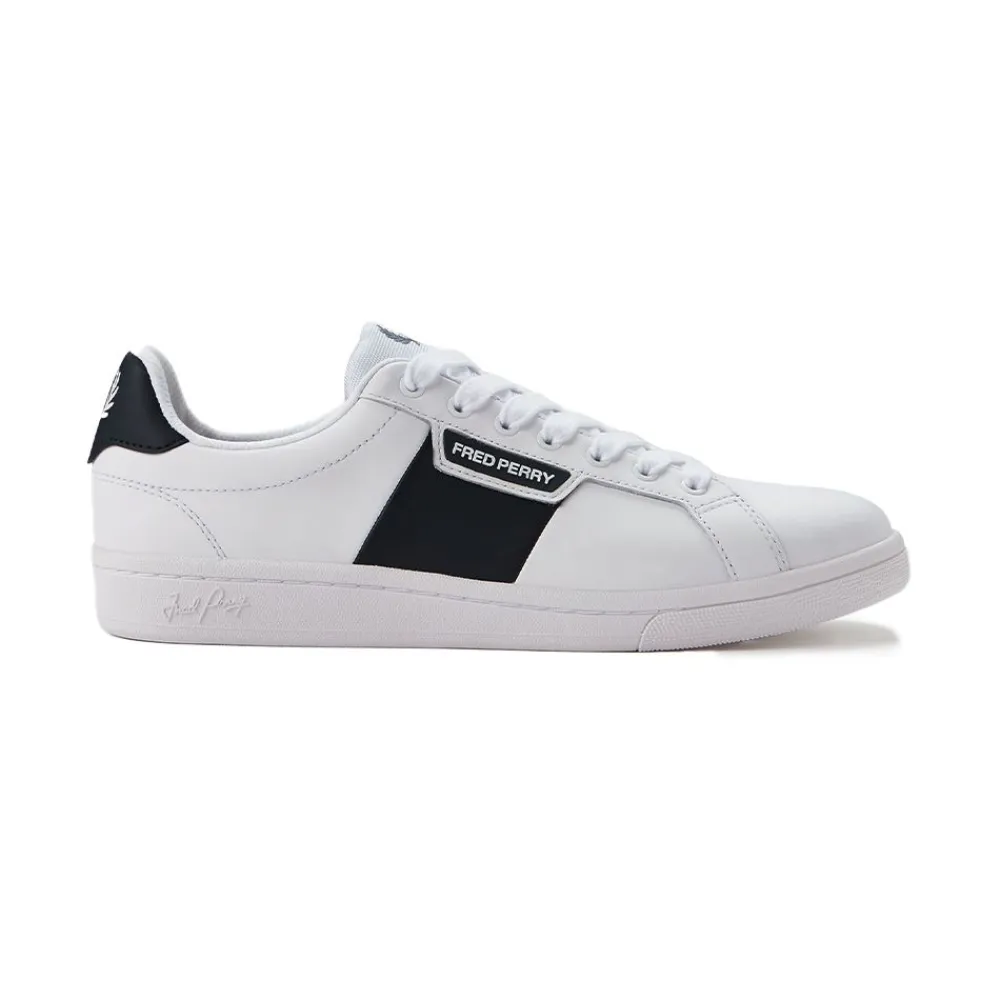 Sale Fred Perry B721 LEATHER / BRANDED Herr