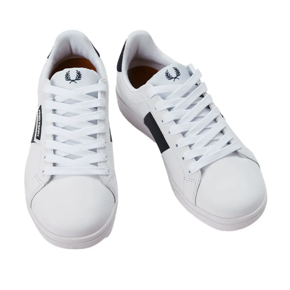 Sale Fred Perry B721 LEATHER / BRANDED Herr