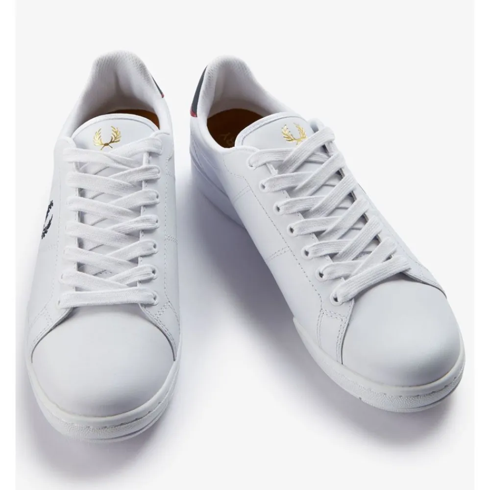 Hot Fred Perry B722 Leather Herr