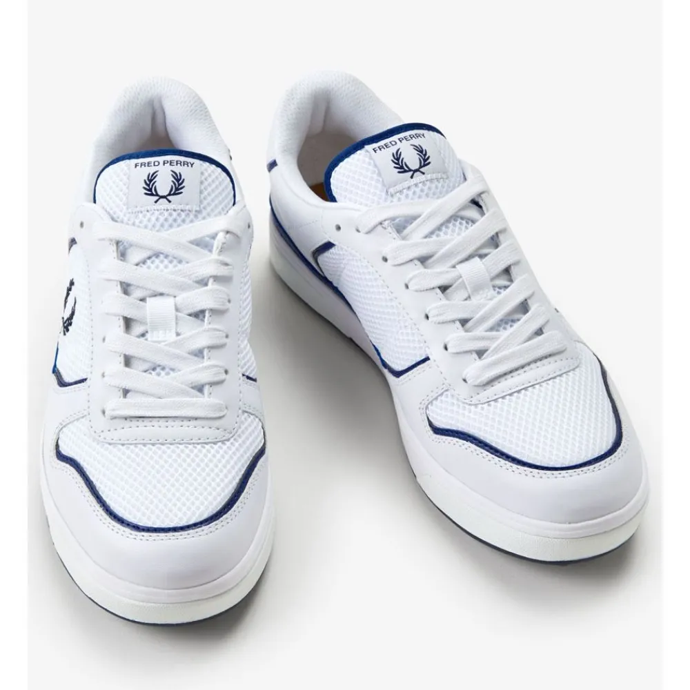 Fred Perry B300 Leather/Mesh Herr