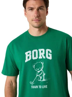 Allt Inom Golf|Golftröjor | Björn Borg BORG CAIC PRINT T-HIRT HERR