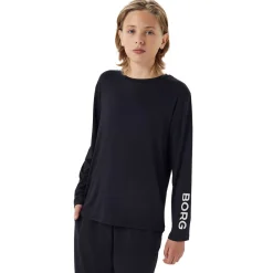 New Björn Borg Borg Long Sleeve T-Shirt Junior