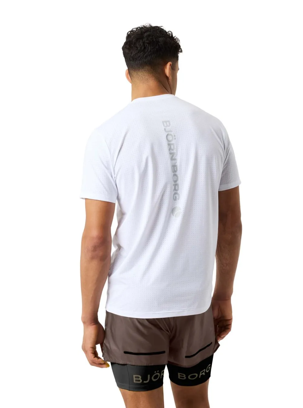Clearance Björn Borg BORG PERFORMANCE PERFORATED T-SHIRT HERR