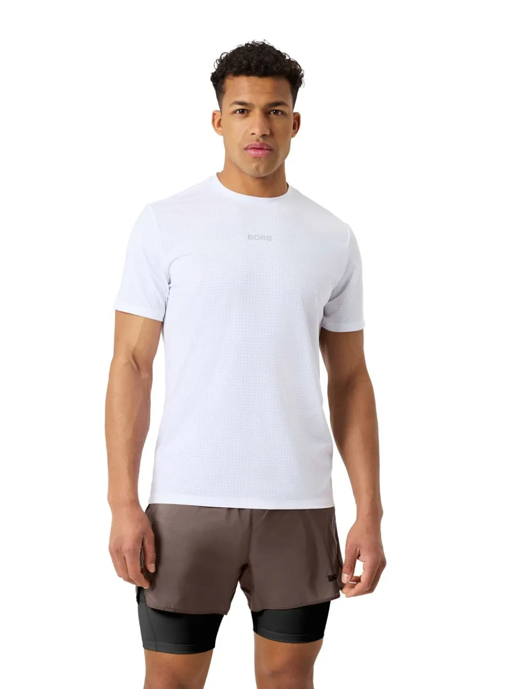 Löparkläder|Allt Under Löpning | Björn Borg BORG PERFORANCE PERFORATED T-HIRT HERR