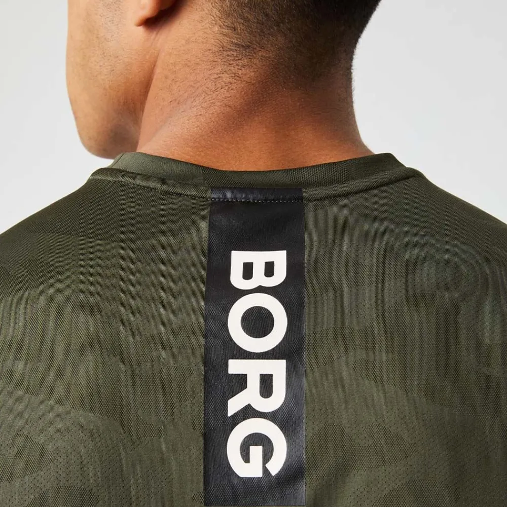 New Björn Borg Borg Performance T-shirt Herr
