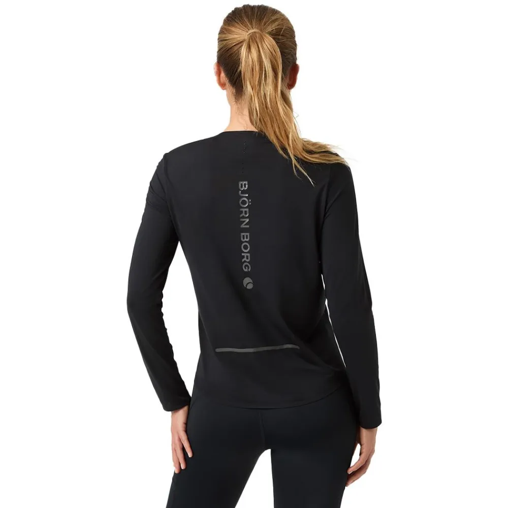 Best Björn Borg Borg Running Feather Long Sleeve T-Shirt Dam