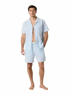 Online Björn Borg BORG SEERSUCKER RESORT SHIRT HERR