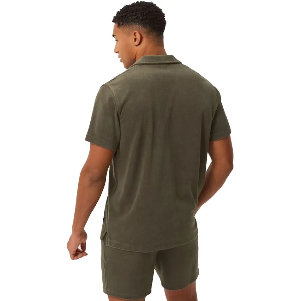 Sale Björn Borg Borg Toweling Pool Shirt Herr