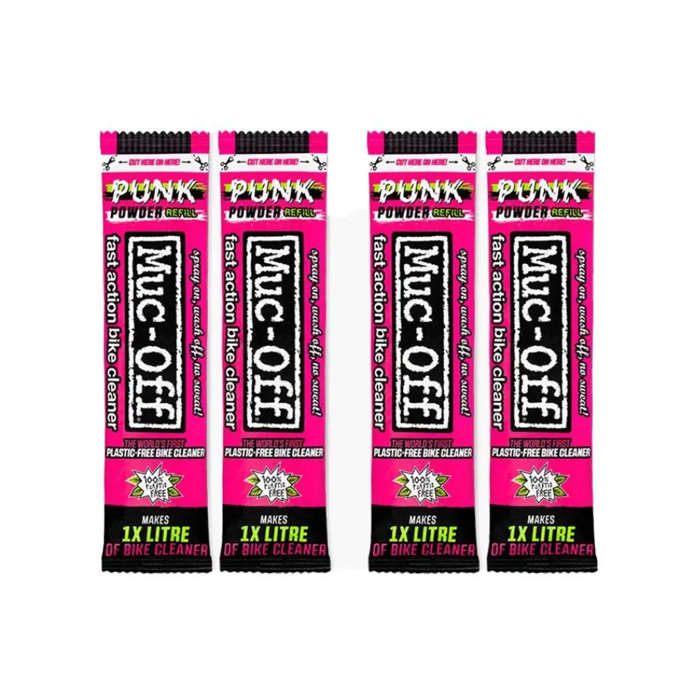 Muc-Off Bottle For Life Bundle (Inc 4 Pack Punk Powder)