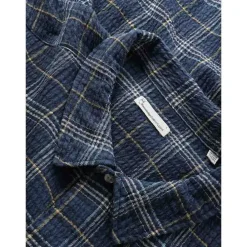 Skjortor|Allt Under Överdelar | Knowledge Cotton Box Fit eerucker hort eeved hirt Herr