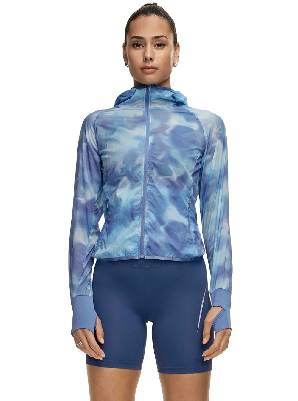 Outlet Casall Breeze Printed Running Jacket Dam