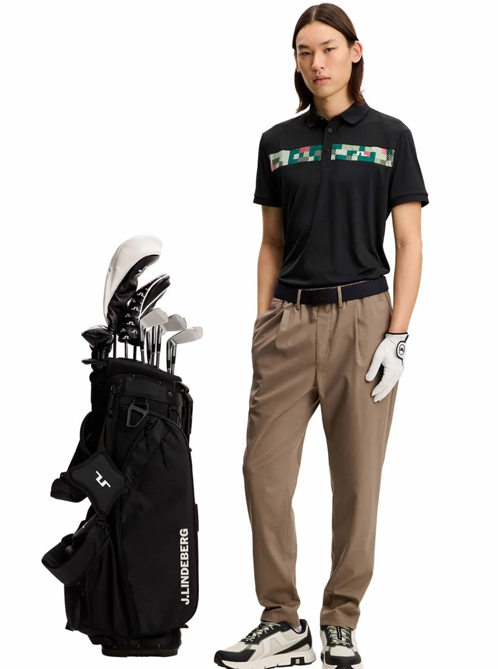 J.Lindeberg Bridger Tour Polo Herr