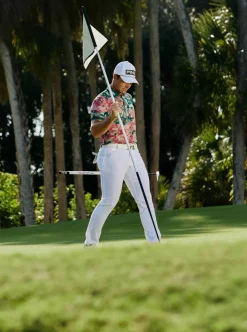 Allt Inom Golf|Golftröjor | J.Lindeberg Bridger Tour Print Poo Herr