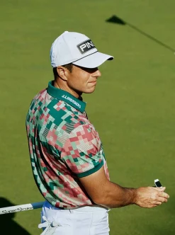 Allt Inom Golf|Golftröjor | J.Lindeberg Bridger Tour Print Poo Herr