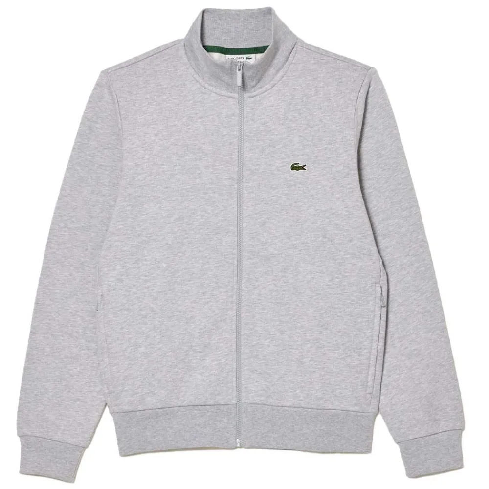 Clearance Lacoste Brushed Fleece Zipped Jogger Sweatshirt Herr