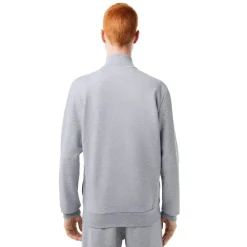 Clearance Lacoste Brushed Fleece Zipped Jogger Sweatshirt Herr