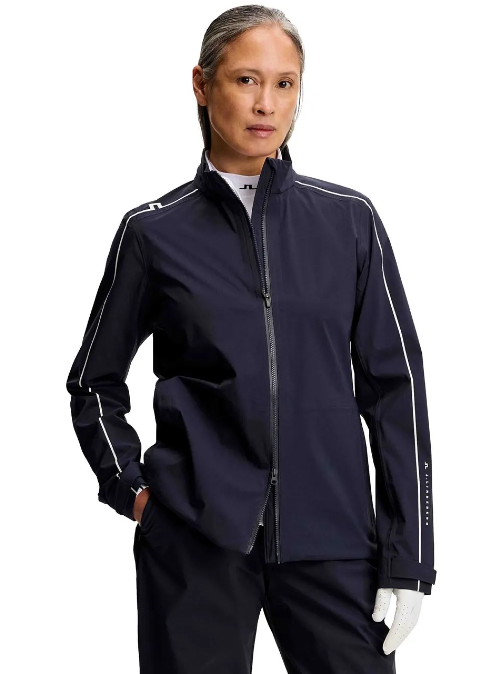 Sale J.Lindeberg Bryn Rain Jacket Dam
