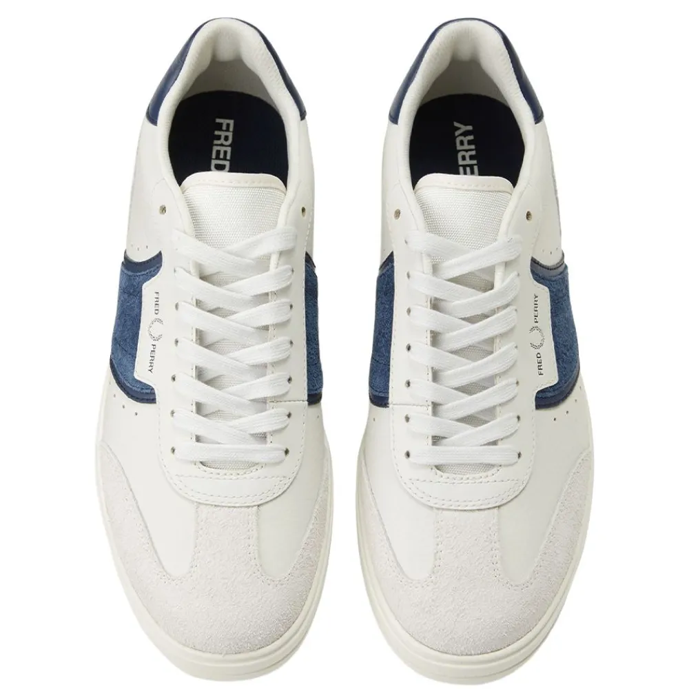 Allt Under Herrskor|Sneakers Herr | Fred Perry B4 Textured Leather Suede Herr