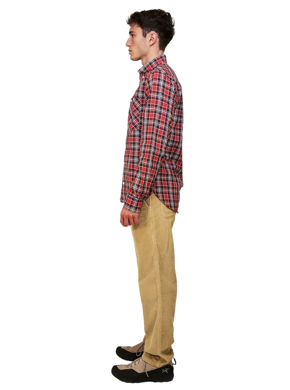 Skjortor|Allt Under Överdelar | The Mountain Studio BUTTON DOWN IGHT FANNE SHIRT HERR