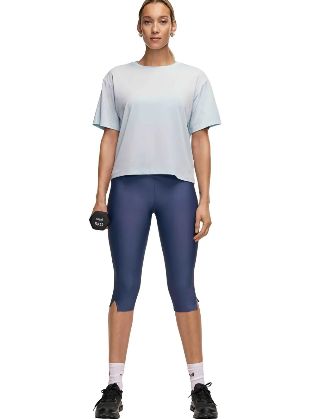 Best Casall Capri Slit Regular Waist Tights Dam