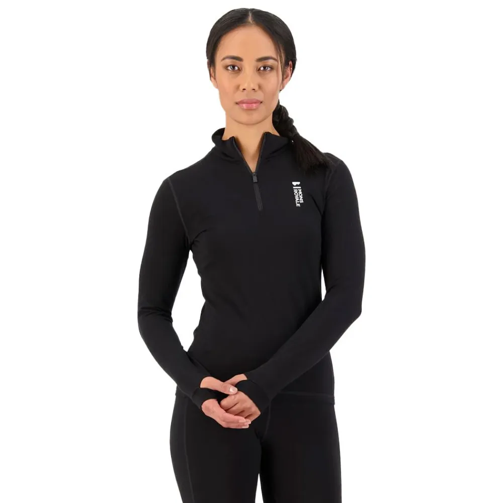 Sale Mons Royale Cascade Merino Flex 200 1/4 Zip Dam
