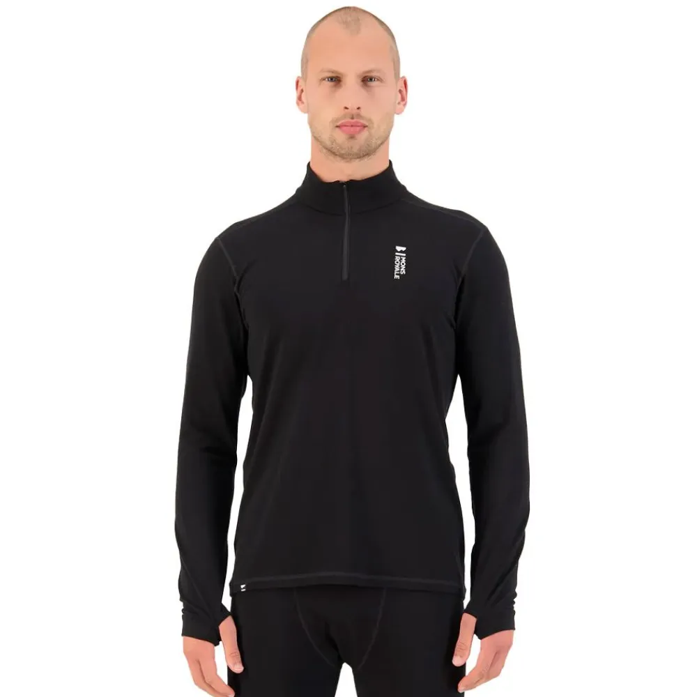 Sale Mons Royale Cascade Merino Flex 200 1/4 Zip Herr