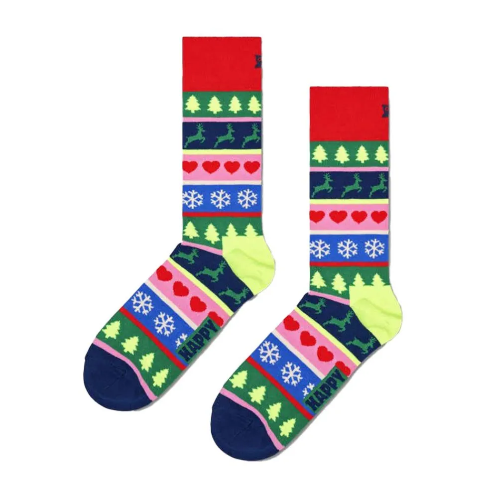 Discount Happy Socks Christmas Stripe Sock