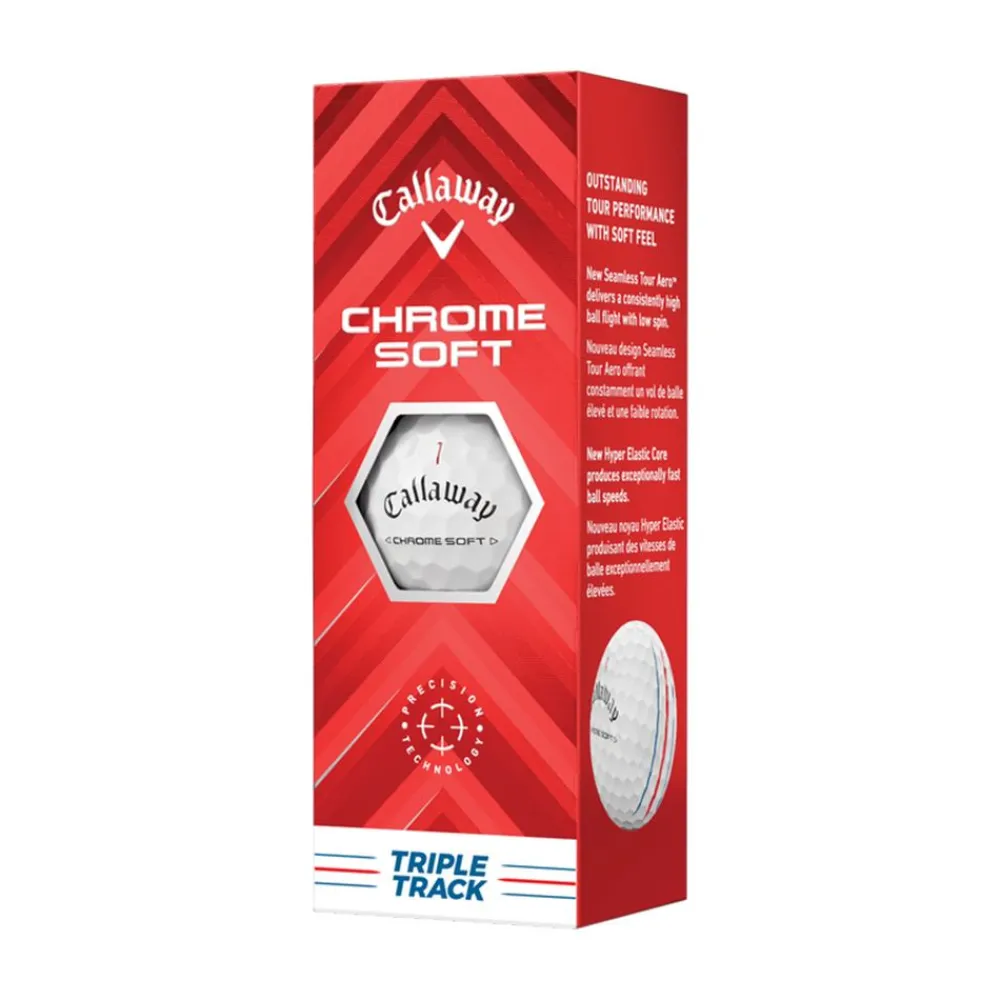 Outlet Callaway Chrome Soft Triple Track 4 Dozen Golf Balls