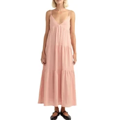 Outlet Rhythm Classic Tiered Midi Dress Dam