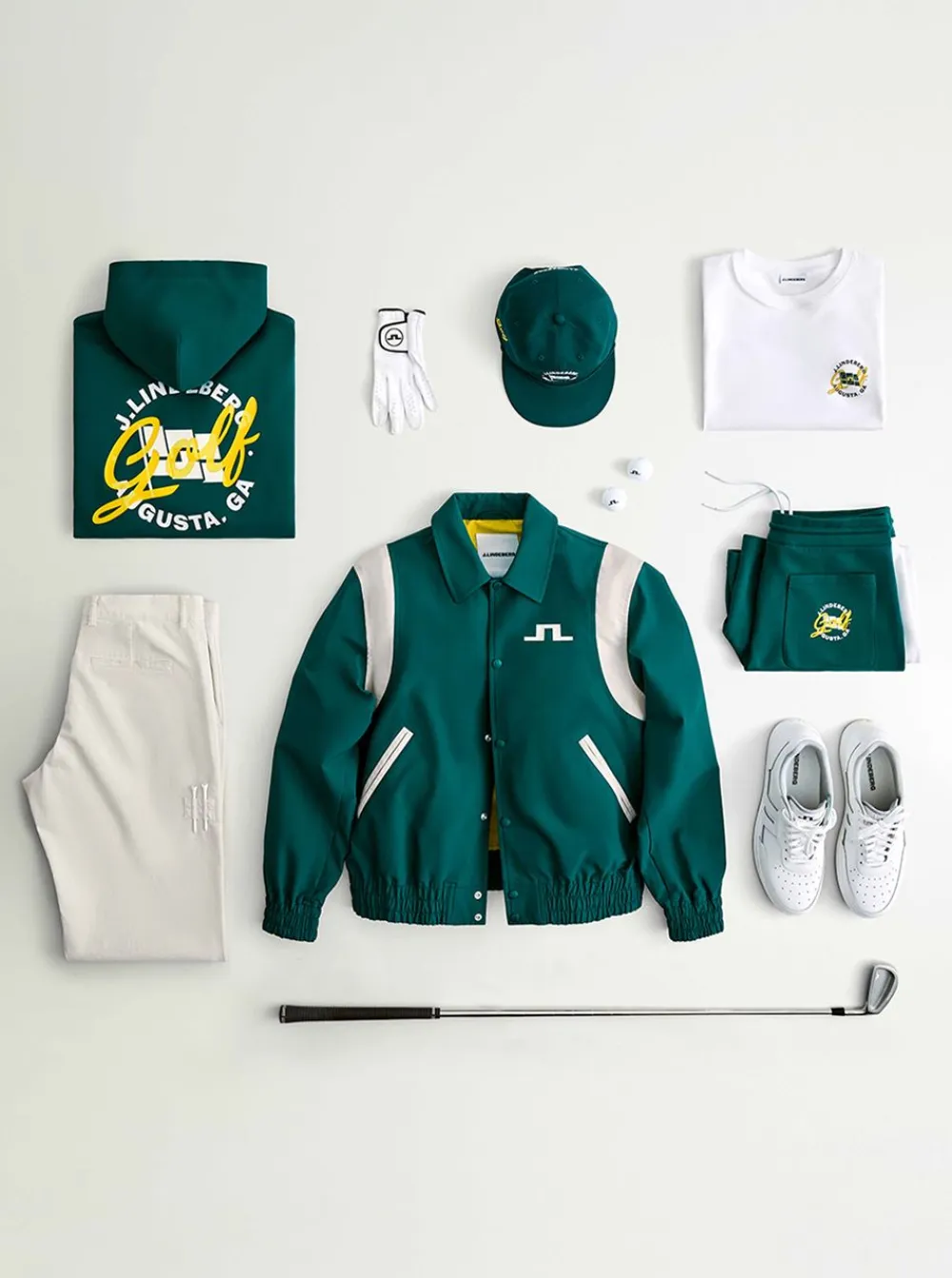 Clearance J.Lindeberg Club Tour Hood Herr
