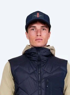 Accessoarer|Allt Inom Golf | The Mountain Studio C-7 MESH CROSS LOGO CAP