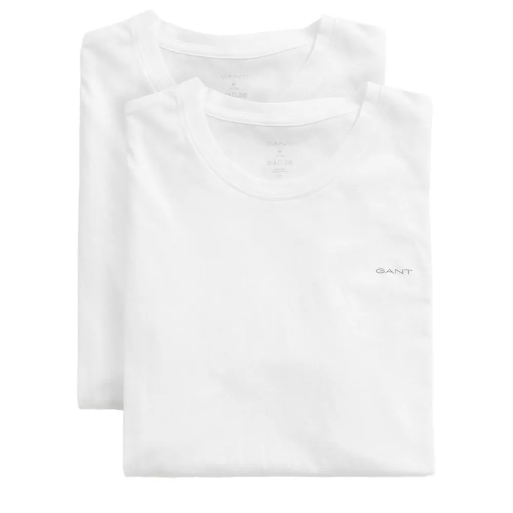 Outlet GANT C-neck T-shirt 2-pack Herr