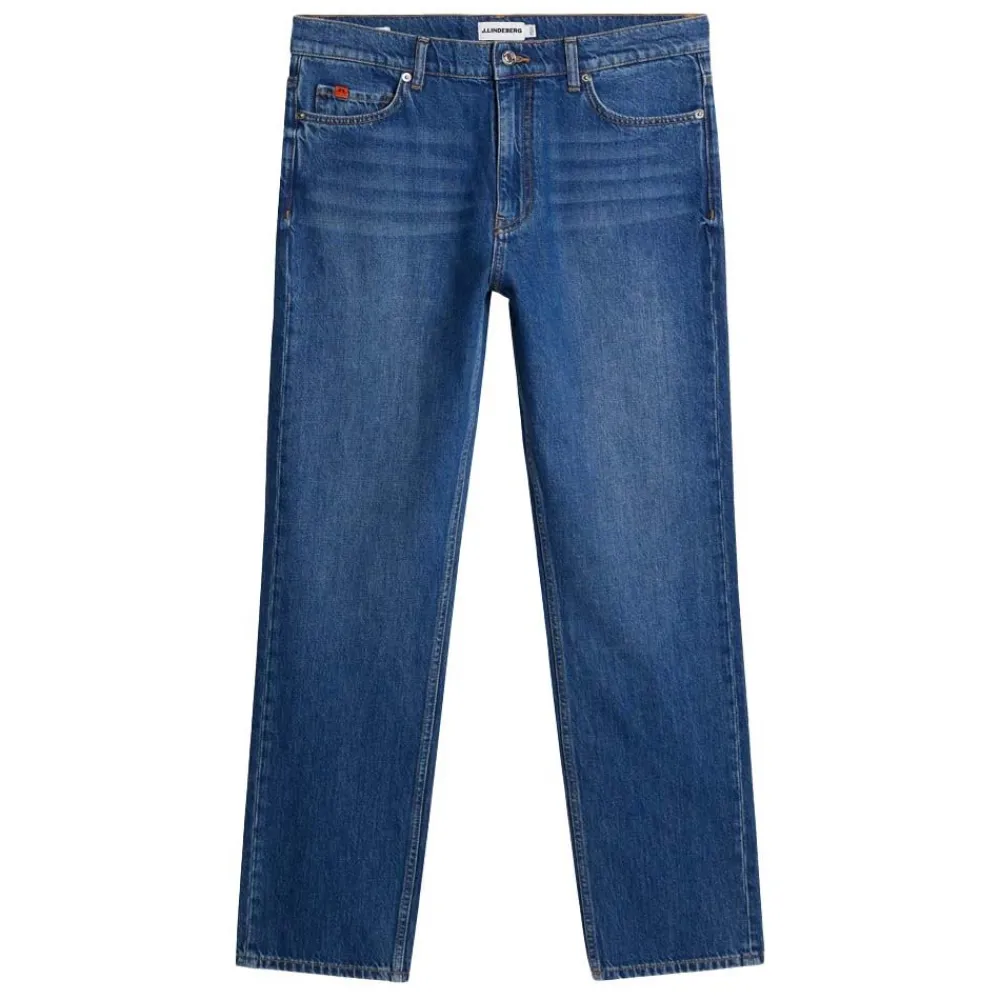 Jeans|Allt Under Nederdelar | J.Lindeberg Cody Mid Wash Reg Jeans Herr