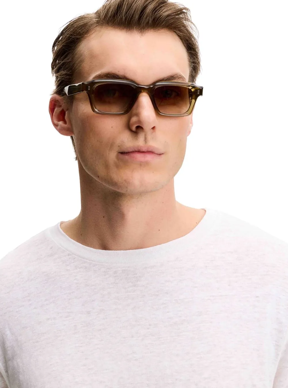 Clearance J.Lindeberg Coma Linen Tee Herr